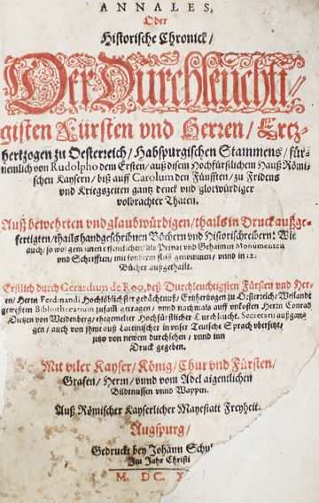 Große Abbildung Nr.1: 127-1740 Roo,G.de.: (Österreich)
