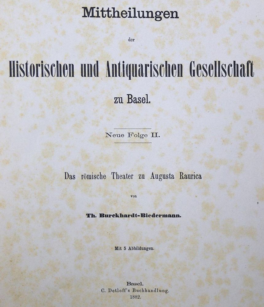 Große Abbildung Nr.1: 127-1742 Basel.: (Schweiz)