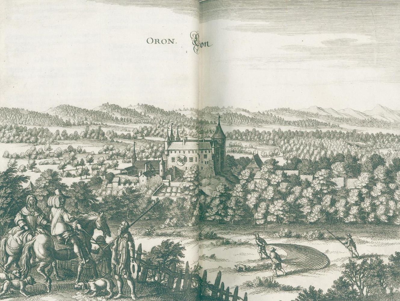 Große Abbildung Nr.3: 127-1745 (Zeiller,M.).: (Schweiz, Merian)