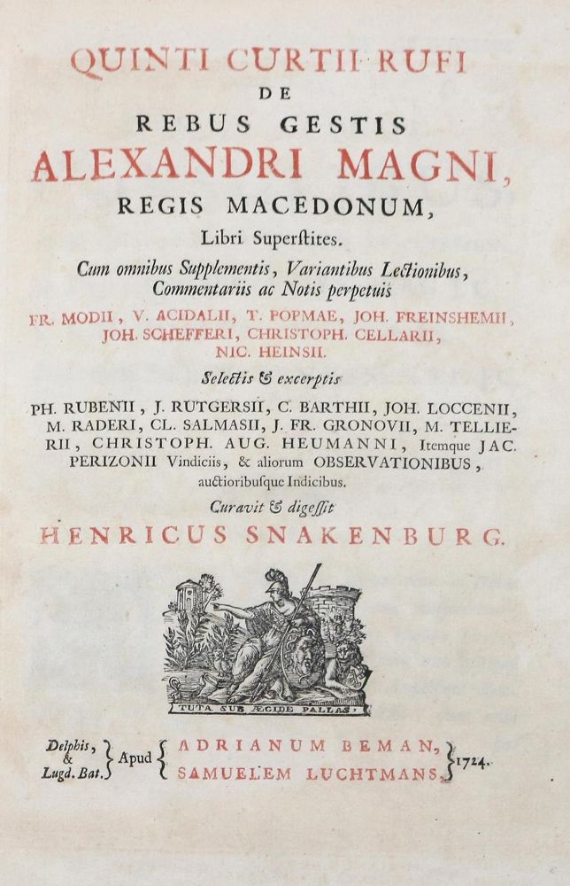 Große Abbildung Nr.1: 127-1763 Curtius Rufus,Q.: (Verschiedene Länder - Geschichte)