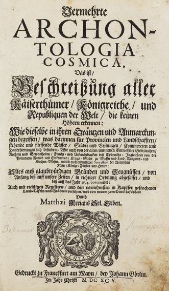 Große Abbildung Nr.1: 127-1765 (Gottfried,J.L.).: (Verschiedene Länder - Geschichte)