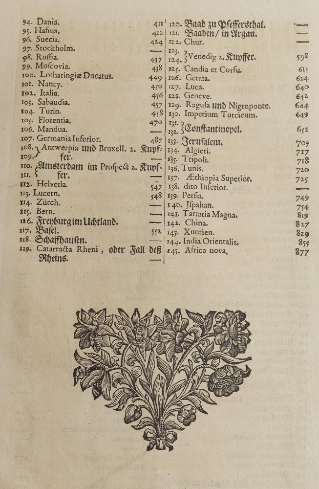 Große Abbildung Nr.3: 127-1765 (Gottfried,J.L.).: (Verschiedene Länder - Geschichte)