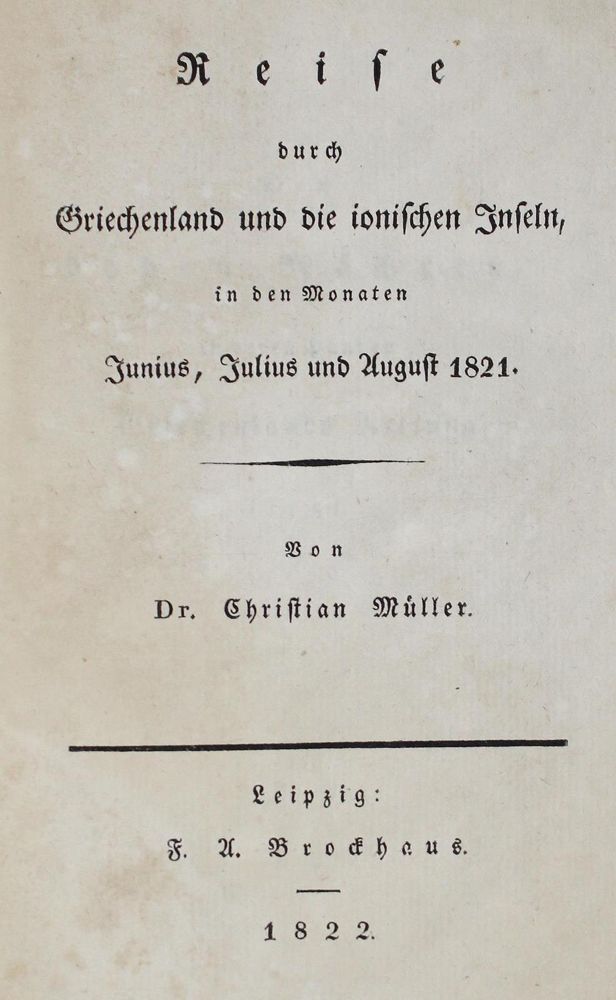 Große Abbildung Nr.1: 127-1767 Müller,C.: (Verschiedene Länder - Geschichte, Griechenland)