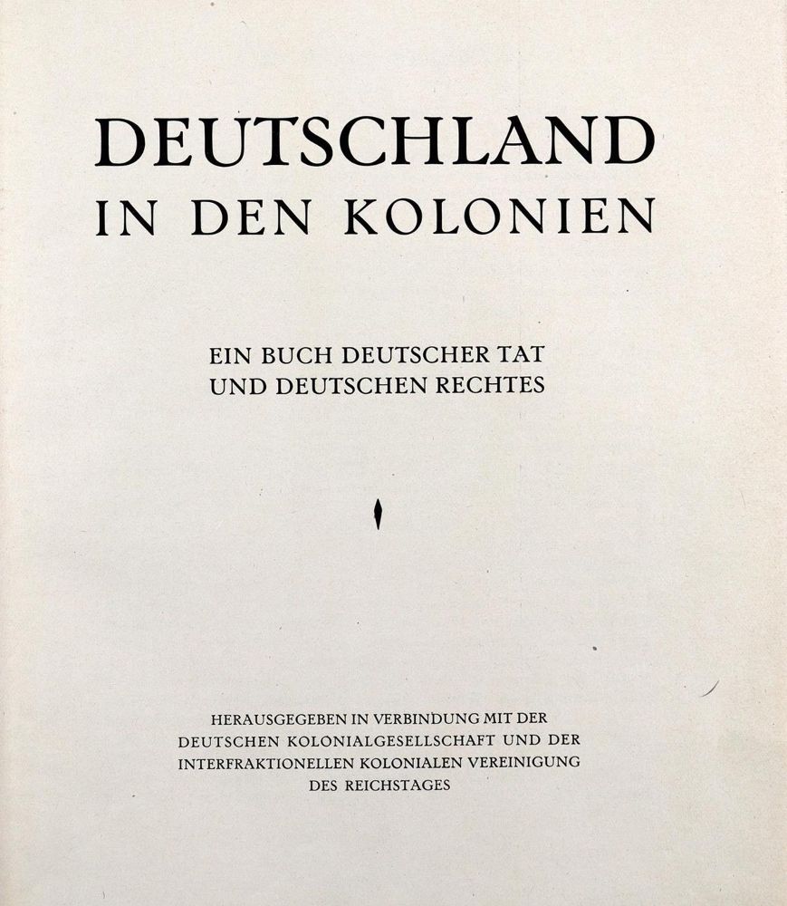 Große Abbildung Nr.2: 127-1782 Kolonie und Zeitung.: (Verschiedene Länder - Geschichte, Kolonien)