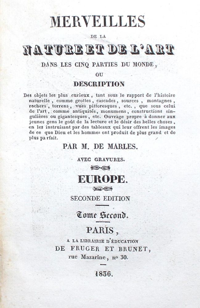 Große Abbildung Nr.1: 127-1792 Marles,(J.L.)de.: (Verschiedene Länder - Geschichte)
