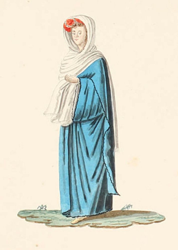 Große Abbildung Nr.5: 127-1812 Sammlung: (Verschiedene Länder - Geschichte, Türkei, Kostüme)