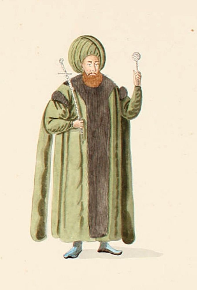 Große Abbildung Nr.7: 127-1812 Sammlung: (Verschiedene Länder - Geschichte, Türkei, Kostüme)