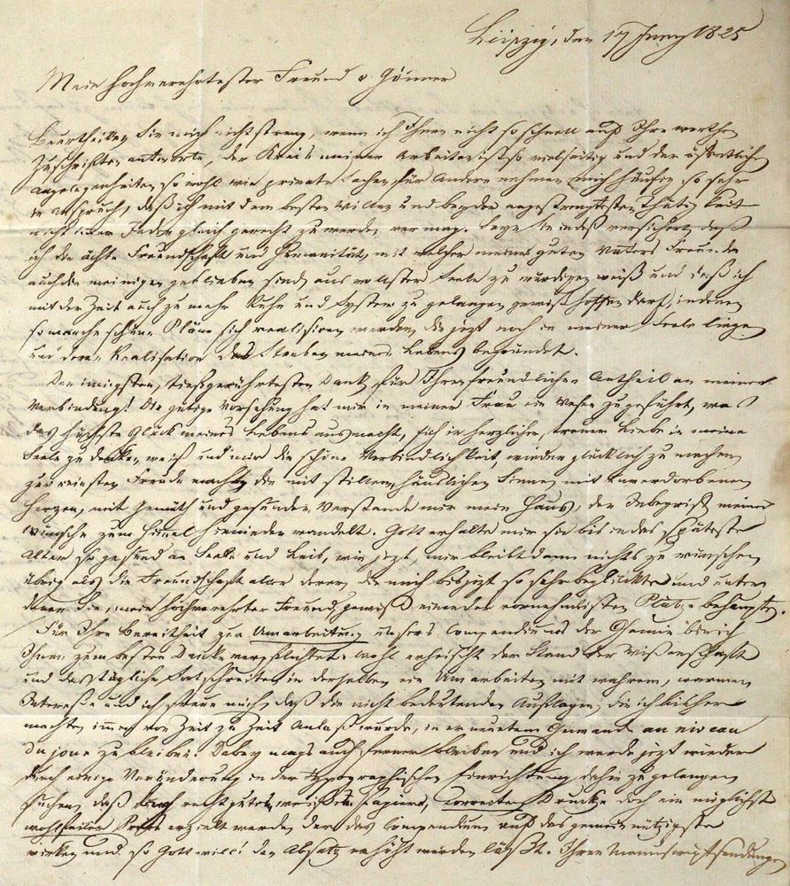 Große Abbildung Nr.3: 127-1819 Barth, Wilhelm Ambrosius,: (Autographen)