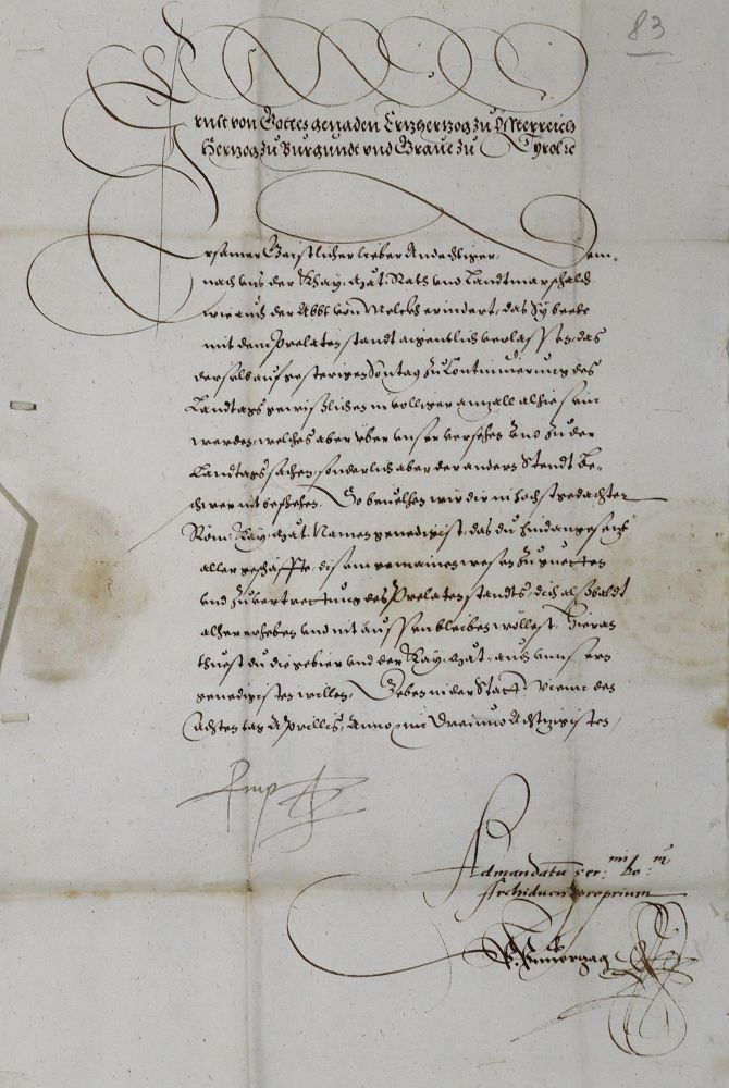 Große Abbildung Nr.1: 127-1825 Ernst,: (Autographen)