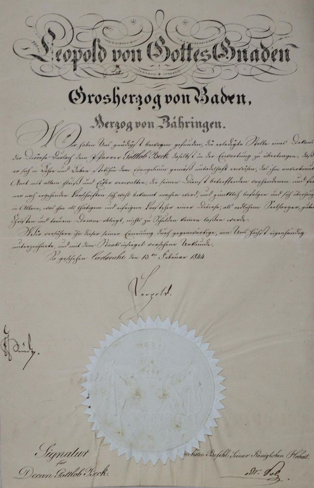 Große Abbildung Nr.1: 127-1835 Leopold,: (Autographen)