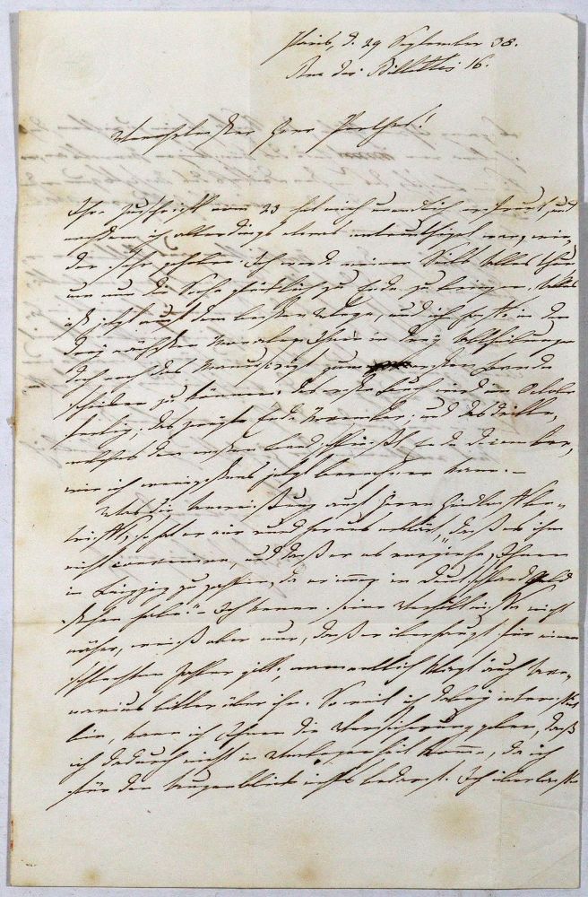 Große Abbildung Nr.1: 127-1849 Zinkeisen, Johann Wilhelm,: (Autographen)