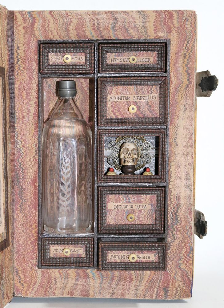 Große Abbildung Nr.2: 127-1878 Giftapotheke.: (Varia, Medizin)