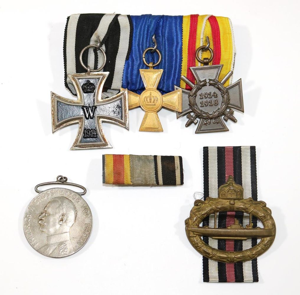 Große Abbildung Nr.1: 127-1880 U-Boot Kriegsabzeichen u.: (Varia, Militaria)