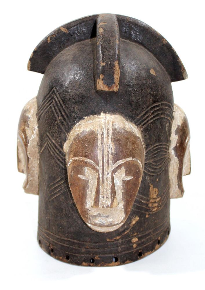 Große Abbildung Nr.1: 127-1908 Fang Gabun, Kopfaufsatz.: (Afrika, Masken)