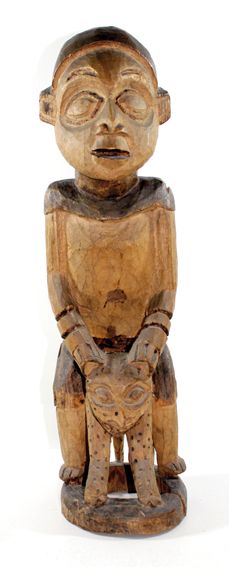 Große Abbildung Nr.1: 127-1913 Bamileke Kamerun.: (Afrika, Sammlung Wolfgang Nerlich, Figuren)