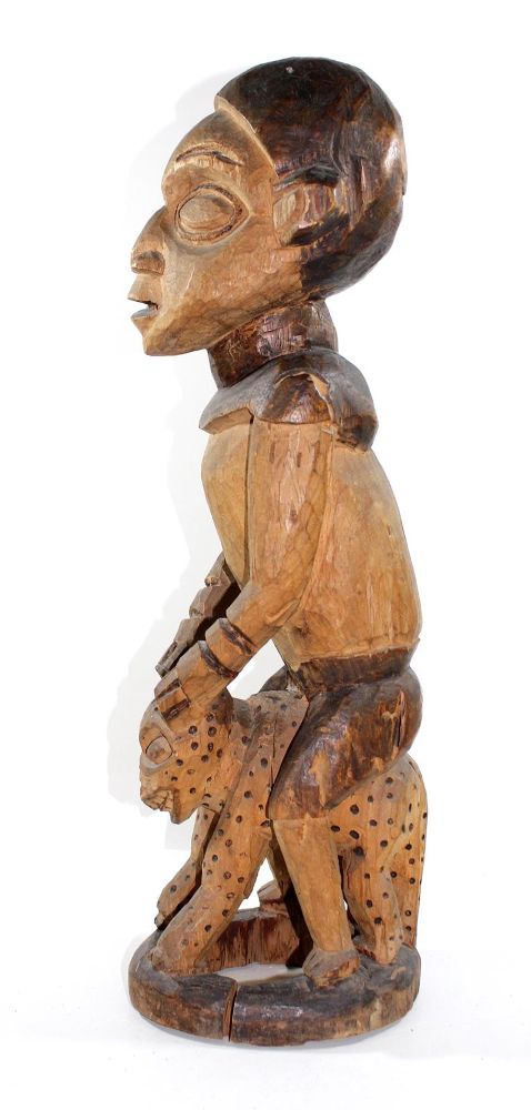 Große Abbildung Nr.2: 127-1913 Bamileke Kamerun.: (Afrika, Sammlung Wolfgang Nerlich, Figuren)