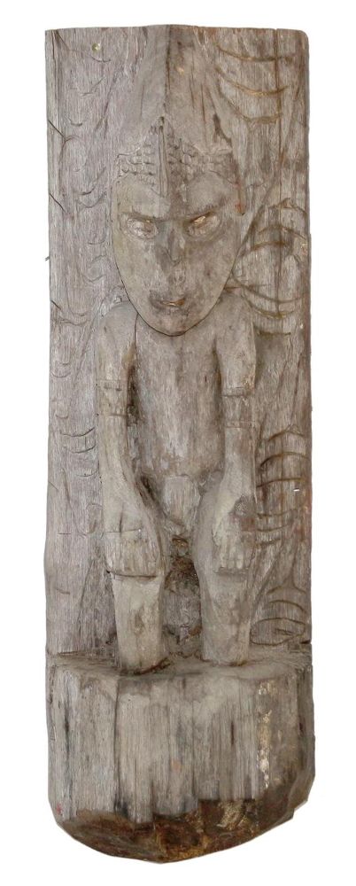 Große Abbildung Nr.1: 127-1933 Papua-Neuginea.: (Afrika, Sammlung Wolfgang Nerlich, Figuren)