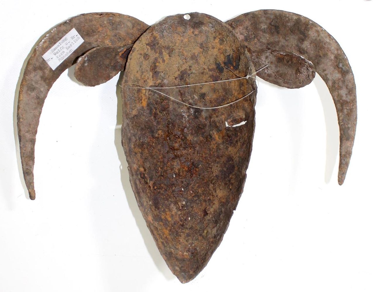 Große Abbildung Nr.2: 127-1942 Bambara Mali.: (Afrika, Sammlung Wolfgang Nerlich, Masken)