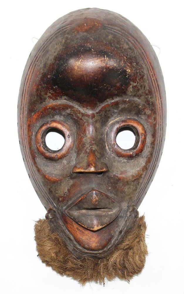 Große Abbildung Nr.1: 127-1946 Dan Liberia.: (Afrika, Sammlung Wolfgang Nerlich, Masken)