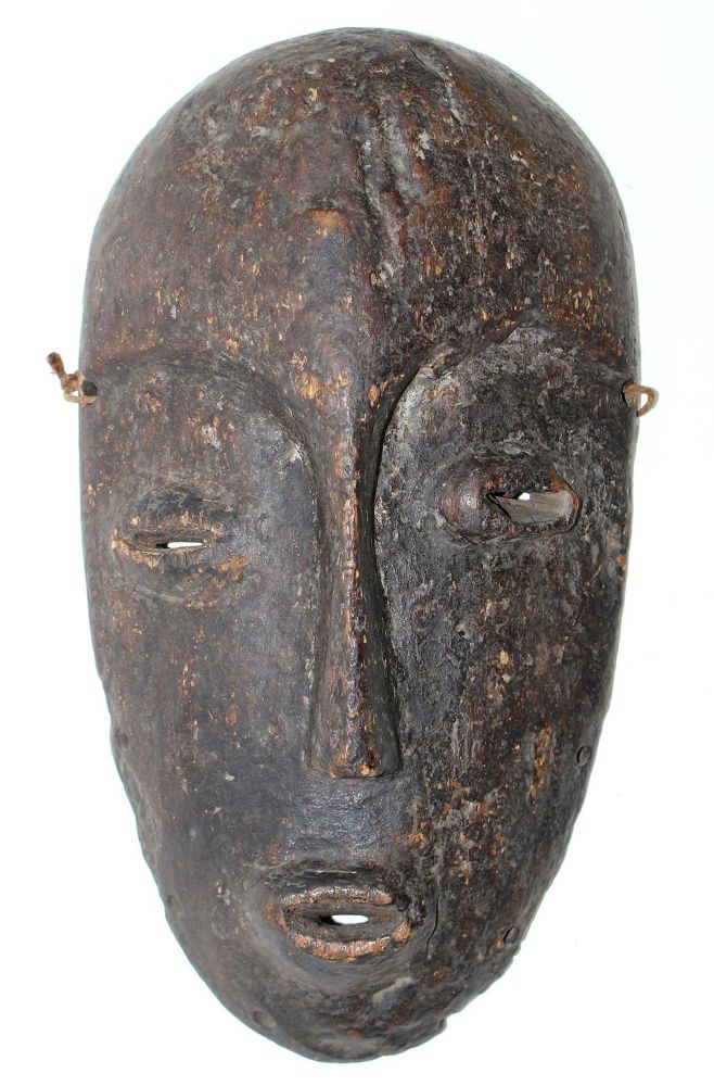 Große Abbildung Nr.1: 127-1958 Lega D.R.Kongo.: (Afrika, Sammlung Wolfgang Nerlich, Masken)