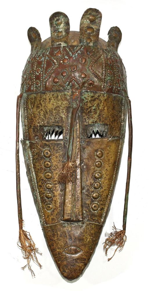 Große Abbildung Nr.1: 127-1962 Marka Mali Maske.: (Afrika, Sammlung Wolfgang Nerlich, Masken)
