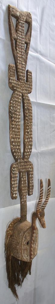 Große Abbildung Nr.2: 127-1963 Mossi Burkina Faso.: (Afrika, Sammlung Wolfgang Nerlich, Masken)