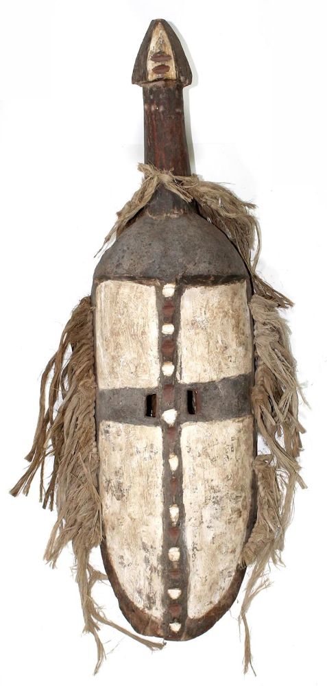 Große Abbildung Nr.1: 127-1964 Mossi Burkina Faso.: (Afrika, Sammlung Wolfgang Nerlich, Masken)