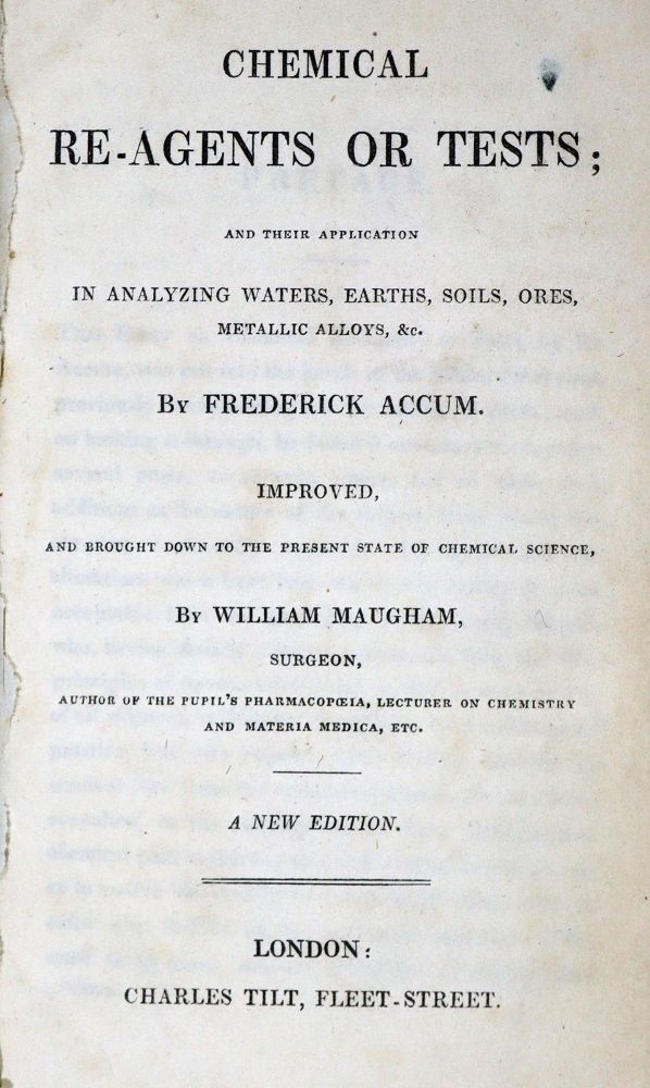 Große Abbildung Nr.1: 127-2 Accum,F.: (Aus der Sammlung Professor Dr.Dr.Johannes Büttner Teil 1)