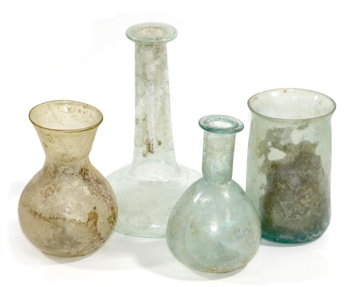 Große Abbildung Nr.1: 127-2036 Slg. römischer Gläser: (Glas)