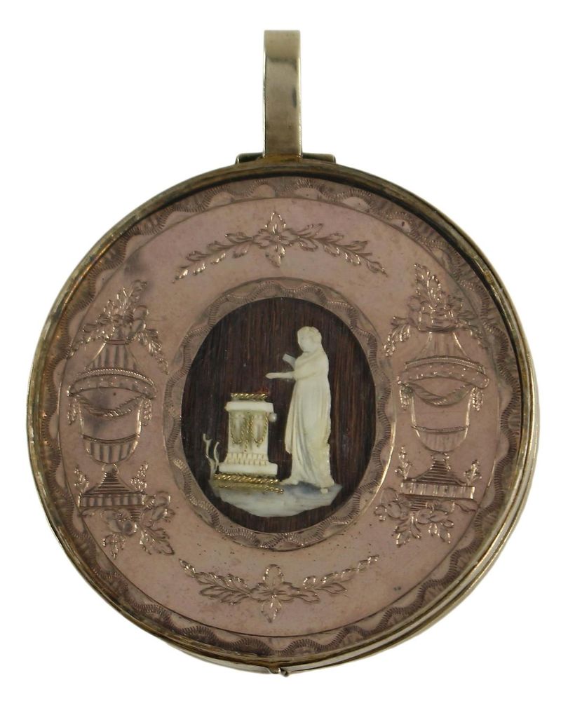 Große Abbildung Nr.1: 127-2101 Historischer Biedermeier: (Schmuck, Anhänger)