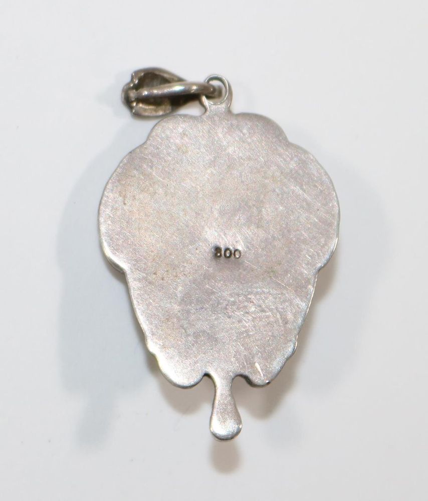 Große Abbildung Nr.2: 127-2103 Jugendstil Brosche: (Schmuck, Anhänger)
