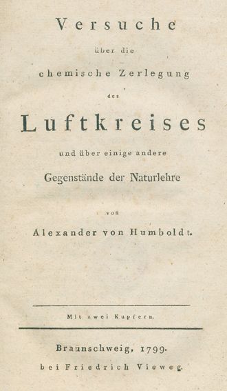 Große Abbildung Nr.1: 127-212 Humboldt,A.v.: (Aus der Sammlung Professor Dr.Dr.Johannes Büttner Teil 1)