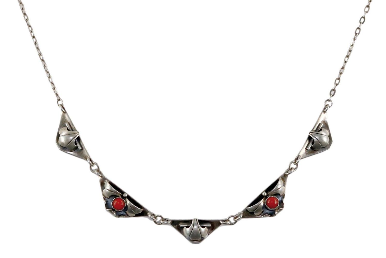 Große Abbildung Nr.1: 127-2131 Art Déco Collier: (Schmuck, Collier)