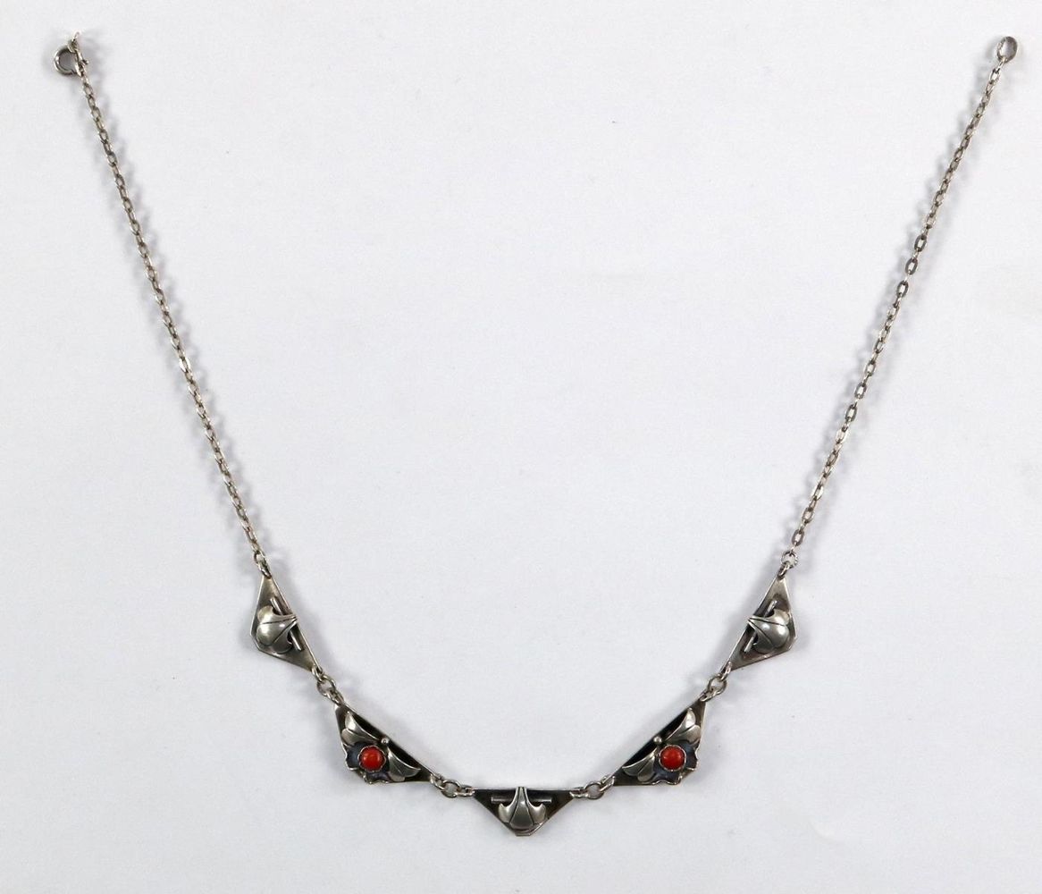 Große Abbildung Nr.3: 127-2131 Art Déco Collier: (Schmuck, Collier)