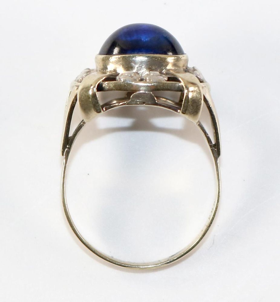Große Abbildung Nr.2: 127-2168 Damenring 585 GG.: (Schmuck, Ringe)