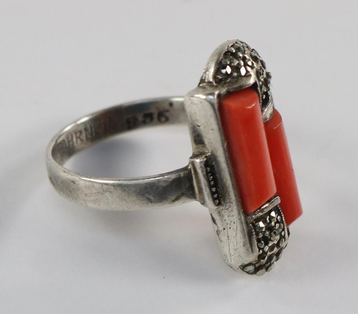 Große Abbildung Nr.2: 127-2176 Theodor Fahrner Art Déco: (Schmuck, Ringe, Theodor Fahrner)
