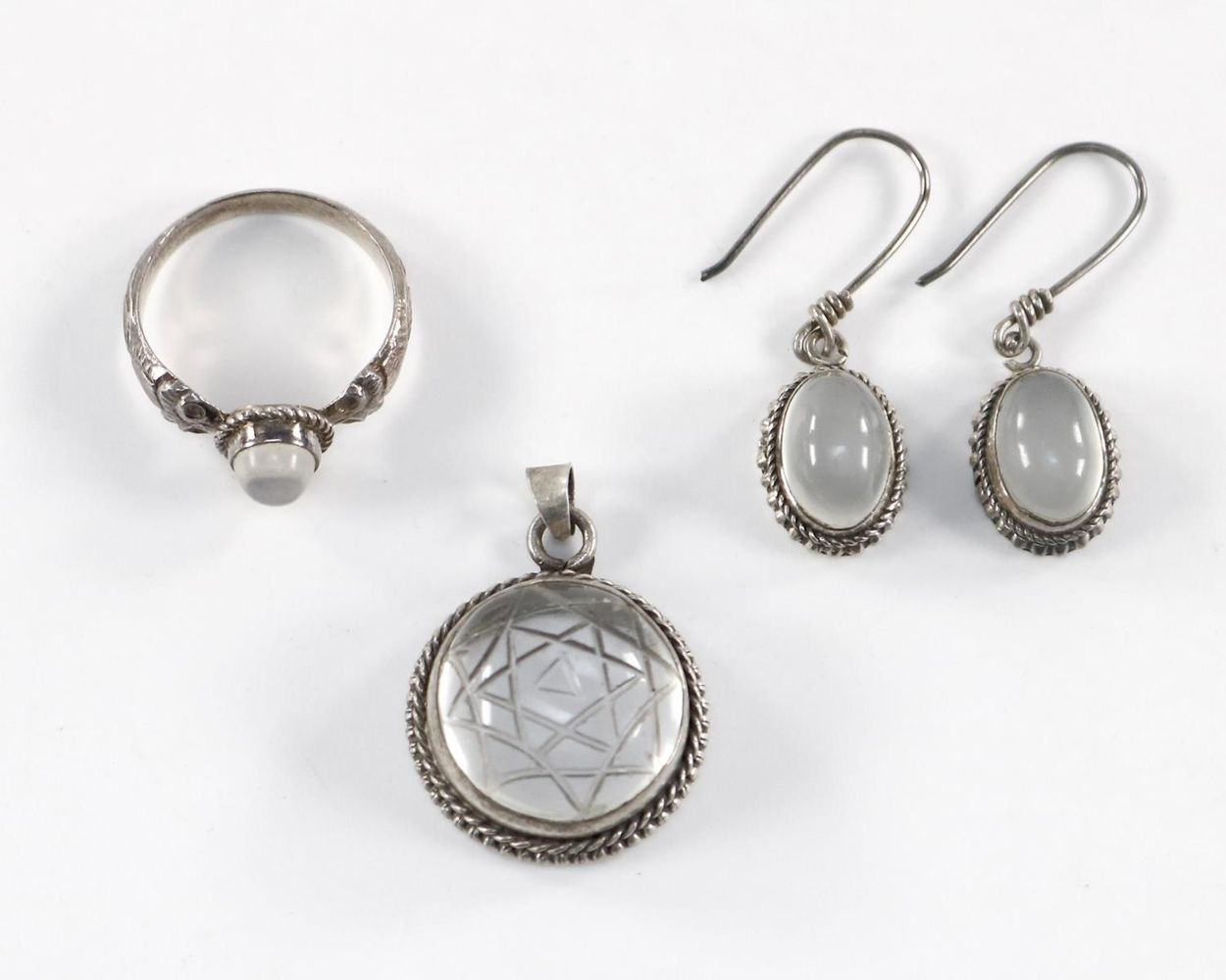 Große Abbildung Nr.1: 127-2177 Konvolut Silberschmuck.: (Schmuck, Sammlungen)