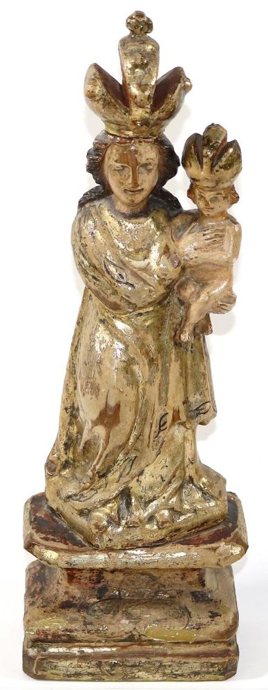 Große Abbildung Nr.1: 127-2245 Böhmische Madonna,: (Skulpturen - Plastiken)