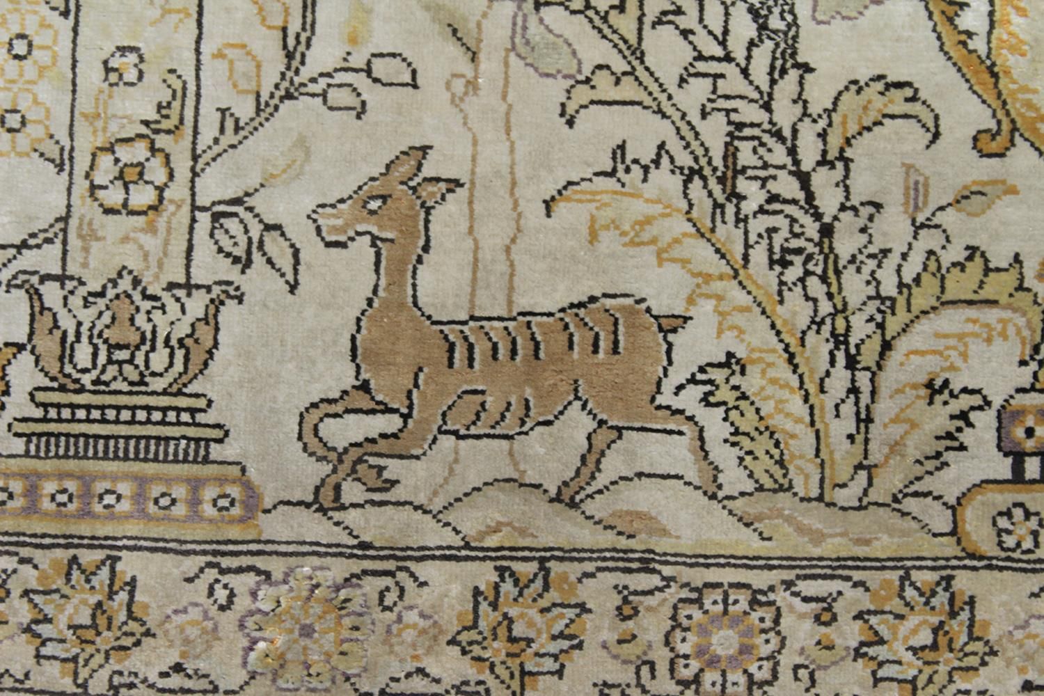 Große Abbildung Nr.2: 127-2255 Gebetsteppich Seidenbrücke: (Teppiche)