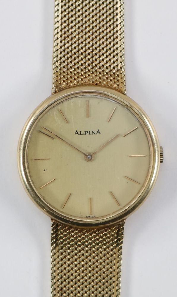Große Abbildung Nr.3: 127-2259 Alpina 585 GG HAU.: (Uhren, Armbanduhren)