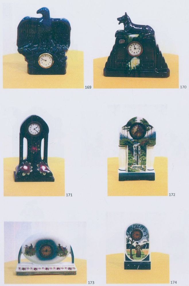 Große Abbildung Nr.34: 127-2265 Art Deco, Belgien.: (Uhren)