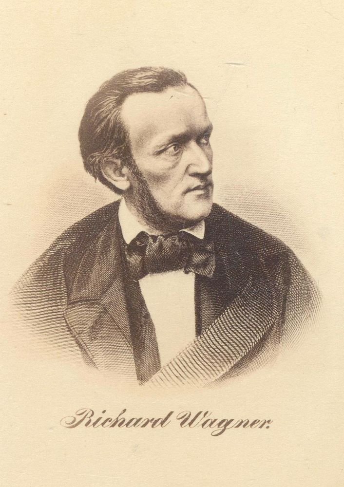 Große Abbildung Nr.1: 127-2317 Wagner, Richard,: (Portrait)