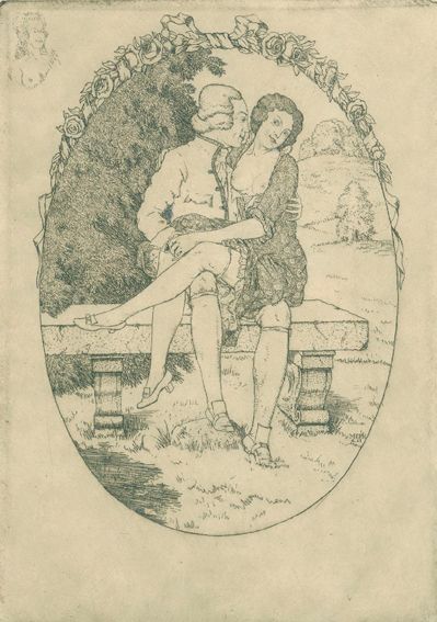 Große Abbildung Nr.1: 127-2384 Sammlung: (Varia, Exlibris)