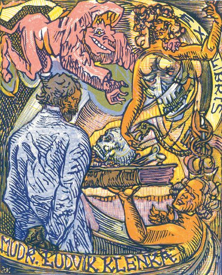 Große Abbildung Nr.3: 127-2384 Sammlung: (Varia, Exlibris)