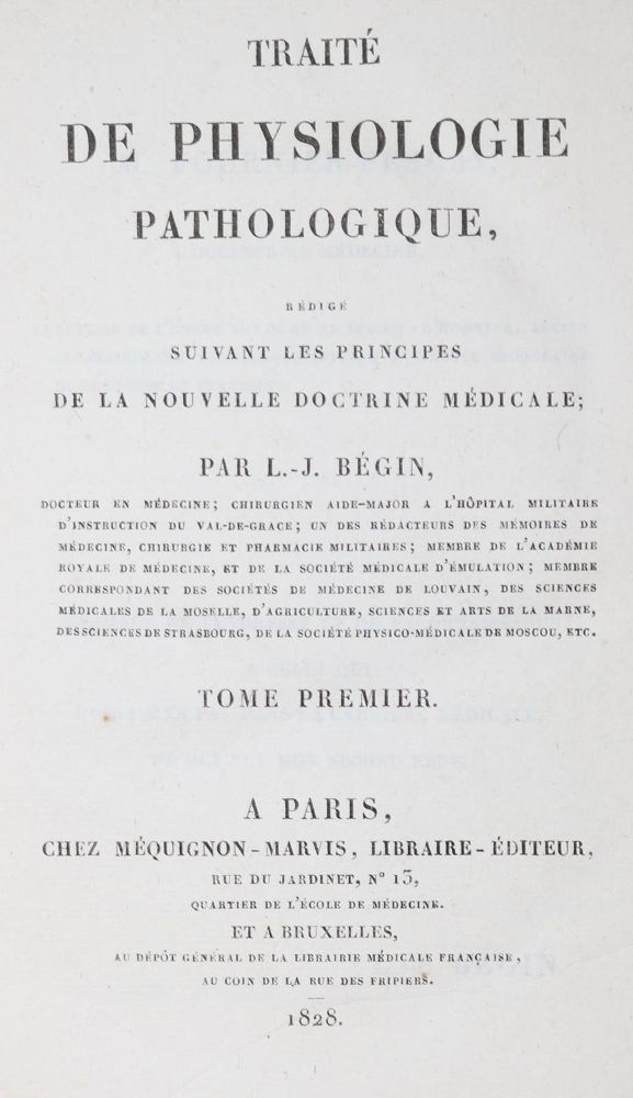 Große Abbildung Nr.1: 127-24 Begin,L.J.: (Aus der Sammlung Professor Dr.Dr.Johannes Büttner Teil 1)
