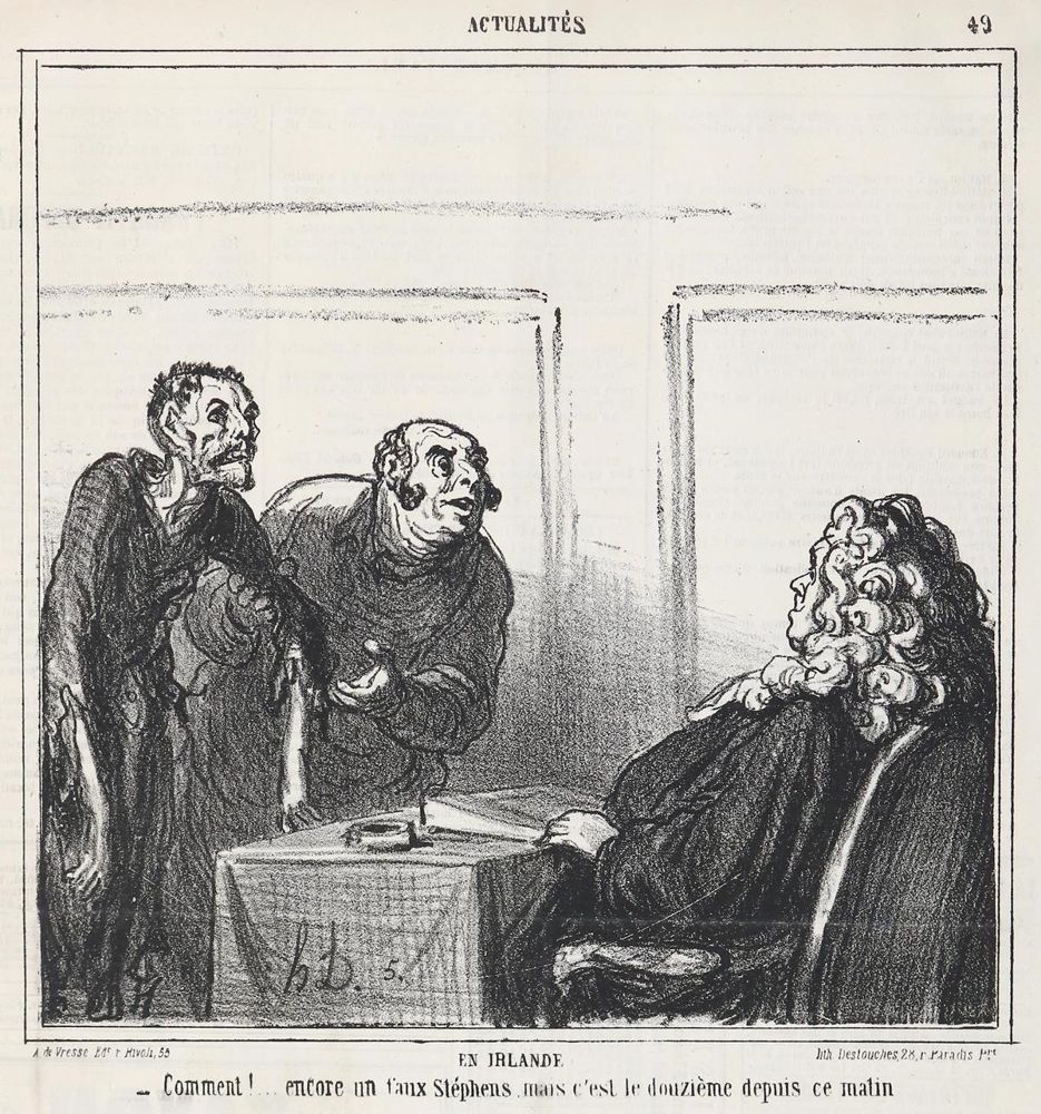 Große Abbildung Nr.2: 127-2471 Daumier, Honoré.: (Varia, Karikatur)