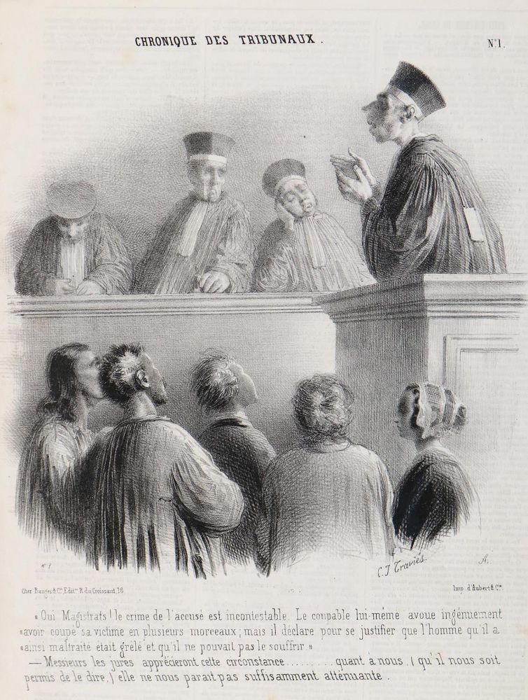 Große Abbildung Nr.5: 127-2471 Daumier, Honoré.: (Varia, Karikatur)