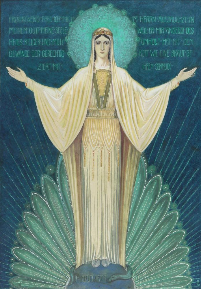 Große Abbildung Nr.1: 127-2489 Maria Immaculata.: (Varia)