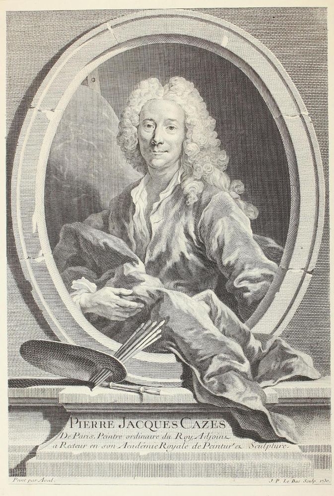 Große Abbildung Nr.1: 127-2522 Le Bas, Jacques-Philippe: (Varia, Portrait, Cazes)