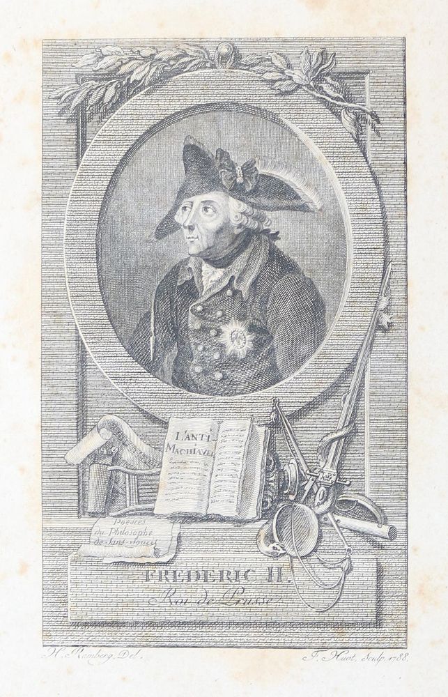 Große Abbildung Nr.1: 127-2524 Friedrich d. Große.: (Varia, Portrait)